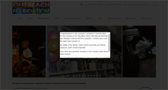 Desktop Screenshot of outreachfoundation.co.za